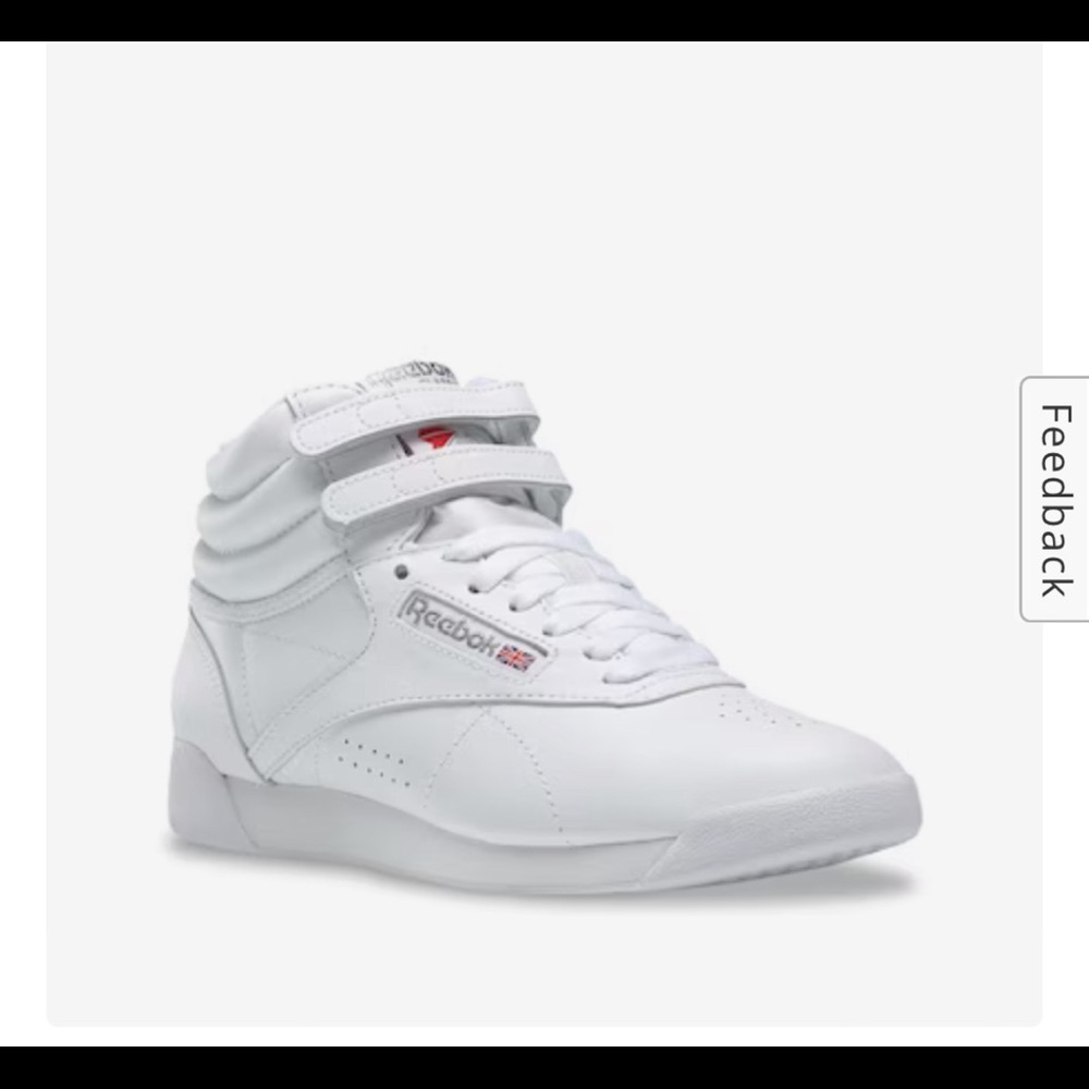 Reebok white sneakers